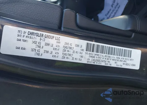 2014 Jeep Grand Cherokee Laredo из США, поврежденный, VIN 1C4RJEAG9EC240764